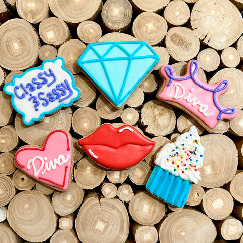 Blissful Diva Cookie 6 Pack