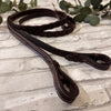 Marco Simone Hunter Laced Fancy Reins - Chocolate