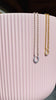 Blissful Crystal Horse Shoe 16” Necklace