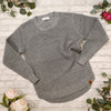 Blissful Crofton Knit Sweater - Heather Grey