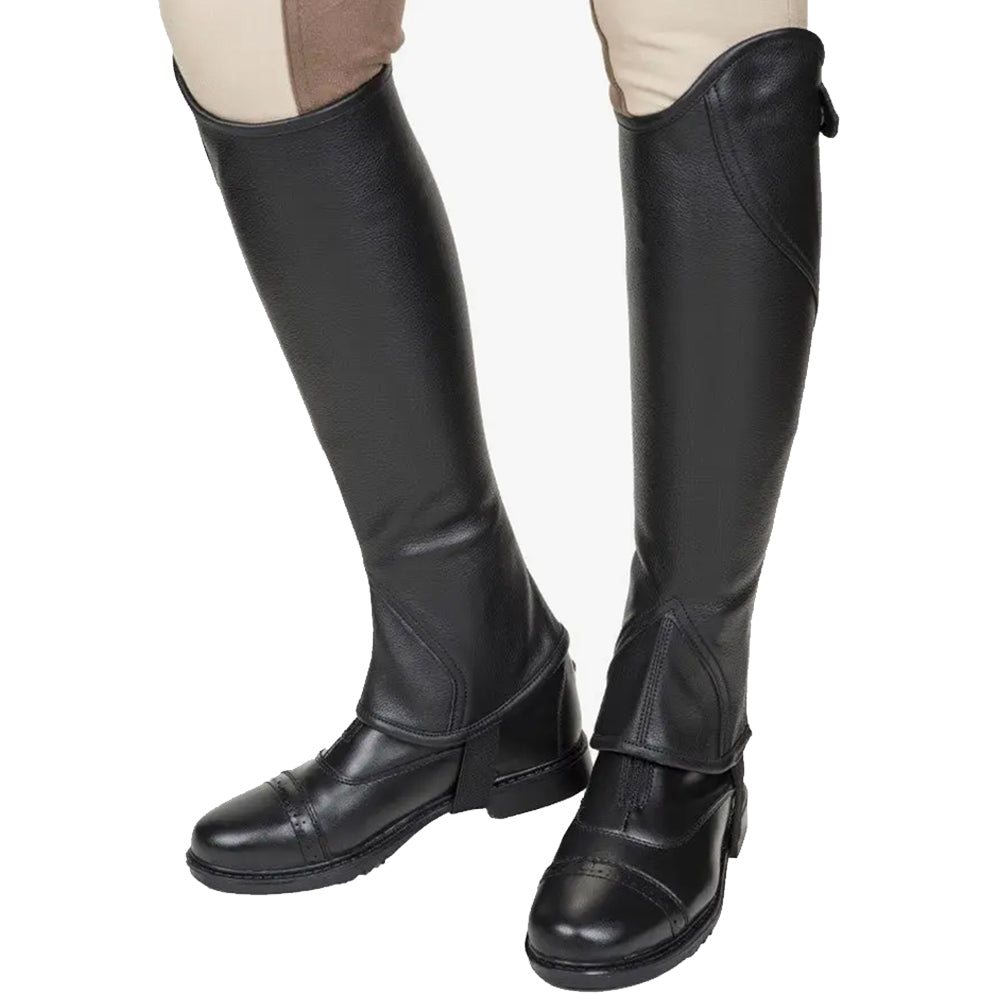 Tuffrider Belmont Leather Half Chap