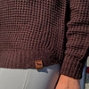 Blissful Crofton Knit Sweater - Chocolate