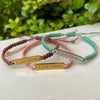 Blissful Equestrian Corded Bracelet