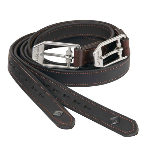 LeMieux Vector Stirrup Leathers - Brown