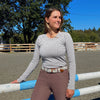 Blissful Prescott Tech Long Sleeve - Heather Grey
