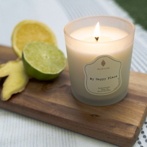 Ollie & Co. Candle 6oz - My Happy Place