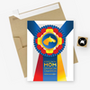 Horse Show Mom Greeting Card