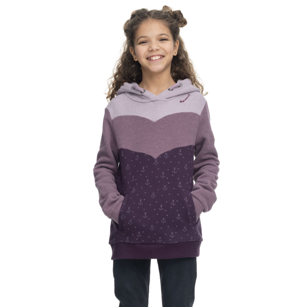 Ragwear Dyska Kids Hoody- Lavender