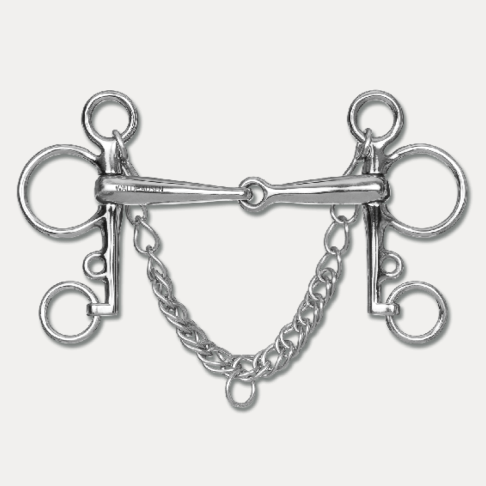 Pelham In Gomma Waldhausen - Facile Da Rompere, Lunghezza 10,5 Cm, Per Cavalli