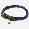 LeMieux Ascot Rope Dog Collar- Navy