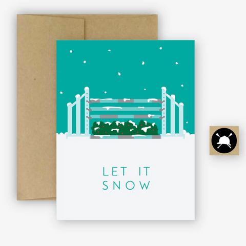 Let it Snow Holiday Greeting Cards