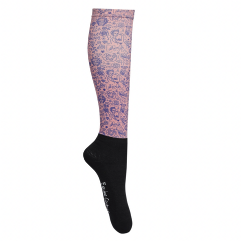 Equine Couture OTC Boot Socks - Feminist