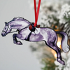 Classy Equine Horse Christmas Ornament