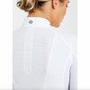 Aztec Diamond Long Sleeve Show Shirt - White