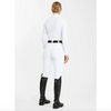 Aztec Diamond Long Sleeve Show Shirt - White