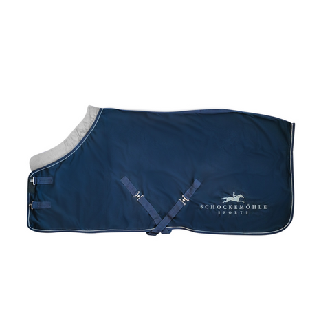 Schockemohle Premium Cooler with Padded Collar - Navy