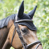 LeMieux Acoustic Diamante Ears Silent Bonnet - Black