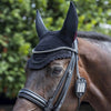 LeMieux Acoustic Diamante Ears Silent Bonnet - Black