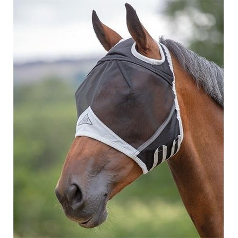 Shires Fine Mesh Fly Mask with Ear Holes