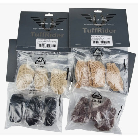 Tuffrider Hairnet 3 pack