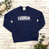 May The Course Be With You Sweatshirt - Navy