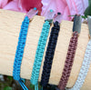 Blissful Equestrian Corded Bracelet