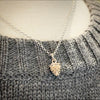 Solid Sterling Pine Cone Necklace