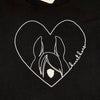 Blissful Heart Horse Long Sleeve - Black
