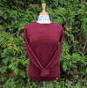 Blissful Blenheim Knit Sweater - Burgundy