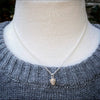Solid Sterling Pine Cone Necklace